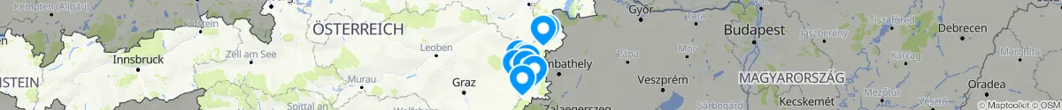 Map view for Pharmacies emergency services nearby Grafenschachen (Oberwart, Burgenland)